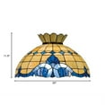 thumbnail image 2 of Meyda Tiffany 13354 Baroque 11.5" Tall Lamp Shade - MultiColor, 2 of 2