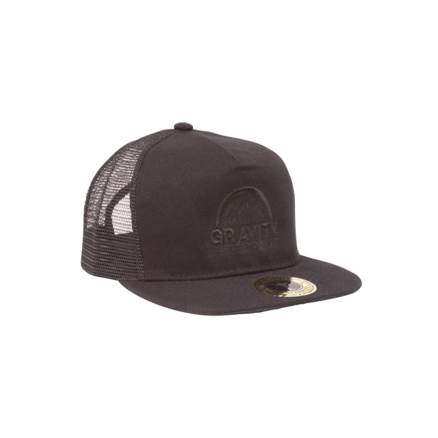 Gravity Outdoor Co. Structured Snapback, Black/Black