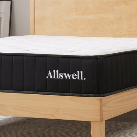 THE ALLSWELL 10″ HYBRID MATTRESS IN A BOX WITH GEL MEMORY FOAM, ADULT, QUEEN