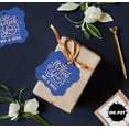 thumbnail image 6 of Inkdotpot Real Rose Gold Foil Thank You From The New Wedding Tags Favor Bracket Shape Hang Pack Of 50 Paper Tags, 6 of 7