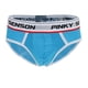 thumbnail image 2 of Calzoncillos tipo bóxer de modal cosidos para hombre, ropa interior suave y elástica Azul, 2 of 8