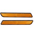 thumbnail image 4 of Loewten 2 Pcs Plastic Motorcycle Brake Stop Signal Marker Light Reflectors Accessory Yellow,Marker Reflectors,Brake Stop Reflector, 4 of 8