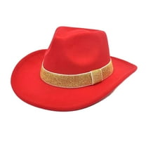 ZSQDM Men and Women Wholesales Wool Fedora Hats for Women Design Hat with Brim and Size Adjuster Hat Women beanie Golf Hats Men Cowboy Cap Erasers for Pencils