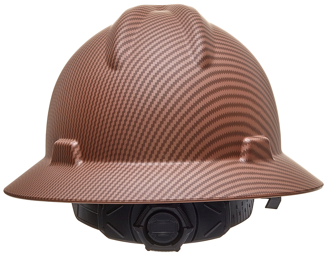 Brown carbon fiber sales hard hat