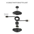 Retrak ETLTUSBBLK 10-foot Retractable Lightning Cable (Black) - Walmart.com
