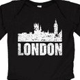 thumbnail image 4 of Inktastic London England City Skyline with Grunge Boys or Girls Long Sleeve Baby Bodysuit, 4 of 5
