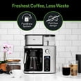 thumbnail image 5 of Braun MultiServe Plus 10- Cup Pod Free Drip Coffee Maker, 7 Brew Sizes/Hot & Cold Brew & Hot Water for Tea, KF9370SI, 5 of 5