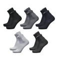 thumbnail image 3 of DESIGNICE 5Pairs Bamboo Men Sock Breathable Sock Low Quarter Thin Ankle Sock Comfort Cool Soft Sock, 3 of 7