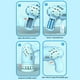 thumbnail image 4 of Máquina para hacer burbujas, soplador de burbujas automático Máquina automática para hacer burbujas Soplador de burbujas Rendimiento confiable, 4 of 8