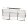 thumbnail image 2 of Bunblic Medication Medication Storage Lightweight Medication Storage Case Clear First Aid Medication Storage Organizer for Separated Small Size, 2 of 8