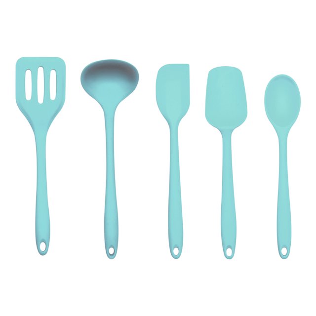 Up to 65% off Kitchen Gadgets 5 Piece Silicone Spatula Set, Kitchen Silicone Spatula Utensil Set For Nonstick Cookware For Cooking Baking Mix Kitchen Organizers and Storage
