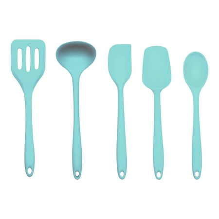 

5 Piece Silicone Spatula Set Kitchen Silicone Spatula Utensil Set for Nonstick Cookware for Cooking Baking Mix Up to 30% off
