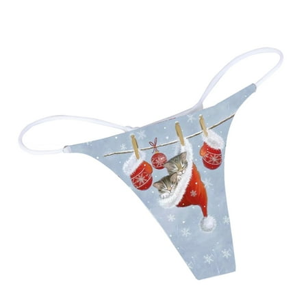 

Quealent Women S Panties Women Panties Fashion Girls G String Sports Underwear Lingerie Comfortable Thongs Underpants T Back Sky Blue M