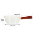 thumbnail image 2 of Homoyoyo Borosilicate Clear Glass Saucepan - 1 Piece Cookware for Cooking and Simmering, 2 of 8