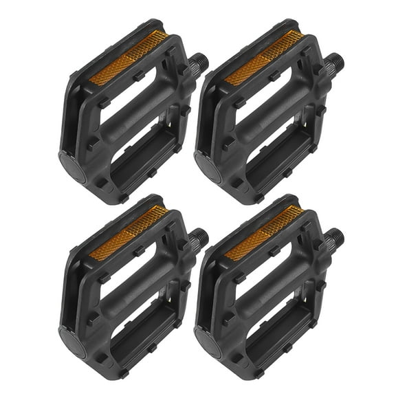 BESTYASH Cycle Pedals Plastic Black Bicycle Accessories 2 Pairs