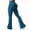 9# Royal Blue, variant on Womens Flare Leggings High Waisted Cargo Yoga Workout Leggings Scrunch Butt Lifting Legging Tummy Control Bootcut Pants Army Green 2XL