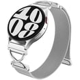 thumbnail image 2 of For Honor Watch ES Watch Band Magnetic Stainless Steel Milanese Strap with X-Shaped Connector - Silv, 2 of 5