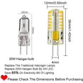 thumbnail image 2 of 10pcs G4 LED Bulbs 3W  12V Warm White 3000K Landscape  Bulbs, 2 of 5