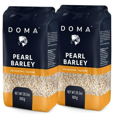 DOMA Pearl Barley 3.52lb (2x1.76 lb) – Great for Soups, Stews, Salads, Risotto, Pilaf, Nutrient-Rich, Premium Grains, Non-GMO