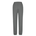 thumbnail image 6 of Besolor Women's Baggy Sweatpants High Waisted Comfy Cinch Bottom Joggers Pants Casual Workout Trousers with Pockets, 6 of 6