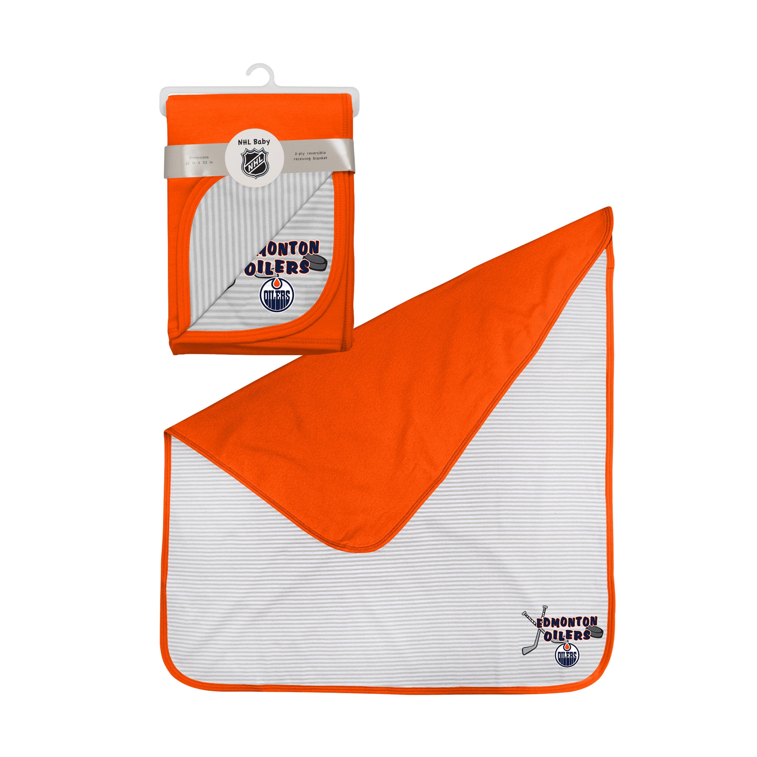 Infant Edmonton Oilers NHL Lil Rebounder Blanket Walmart Canada