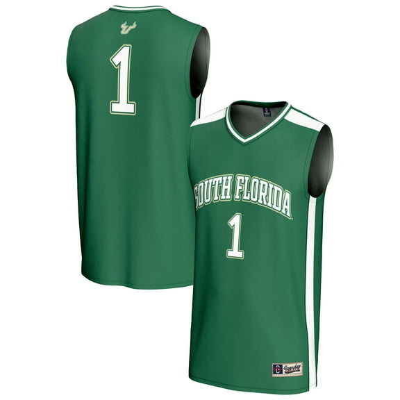 Youth GameDay Greats #1 Green South Florida Bulls Lightweight Collegiate Basketball Fashion Jersey
