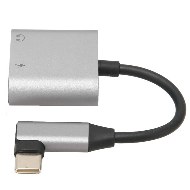 Cable Adaptador Tipo C, Cable De Audio Fácil De Usar Con Fuente De Alimentación Para Uso General Para Escuchar Teléfonos Para Escuchar Canciones Para Uso Profesional
