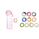 thumbnail image 1 of Botella Con Aroma A Prueba Fugas 650 Ml Cápsula Sabor (transparente) Rosa, 1 of 8