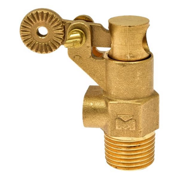 válvula para flotador 1/2 pulgada dorado b&k