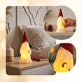 thumbnail image 5 of WWV Christmas LED Figurine Table Lamp Soft Glow Holiday Desktop Decor Indoor Mantel Shelf Festive Ornament Gift for Family Friends Christmas Decoration Lovers, 5 of 6