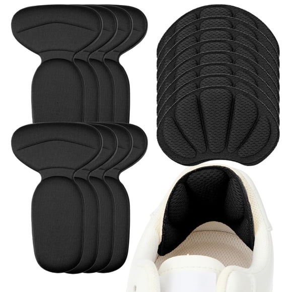 Almohadillas acolchadas para talón Yuanchu, 8 piezas, adhesivas, antiampollas
