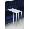 thumbnail image 4 of Pemberly Row Contemporary Rectangular Metal Tray Table in White, 4 of 4