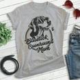 thumbnail image 2 of Bluetick Coonhound Mom, Unisex Women's Shirt, Bluetick Coonhound, Hound Owner, Funny Dog Mom Gift, Heather Gray, Medium, 2 of 6