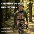 thumbnail image 6 of Ghosthorn Chest Waders for Men Women with Insulated Boots Nylon/PVC Waterproof Fishing Waders Bootfoot Duck Hunting Waders, 6 of 11