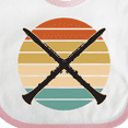 thumbnail image 4 of Inktastic Clarinet Music Retro Marching Band Boys or Girls Baby Bib, 4 of 4