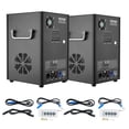 thumbnail image 6 of VEVOR Cold Spark Machine, 2 Pack 700W Output Fireworks Controllers, 6.6-16.4ft Adjustable Height, with Advanced DMX System,LED Screen,Portable Handle, Aluminum Alloy for Stage DJ Wedding Event,Party, 6 of 9