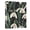 Green Snowdrop Flowers, variant on Haosy Hardcover 3 Ring Binder 1.5 Inch Ring Decorative Binder Organizer for Home School Office, Abstract Squares