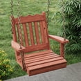 thumbnail image 3 of Keystone Amish Co. York Red Cedar Swing Chair, Cedar Stain, 3 of 4
