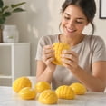 thumbnail image 6 of Squishy Fidget Squeeze Toy, Reusable Stress Relief Play Toy, Pocket‑Friendly Sensory Decompression Toy for Kids Adults, Reward Item & Holiday Exchange Gift(Cut Mango Meat), 6 of 6