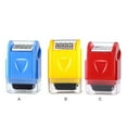 thumbnail image 2 of Maoww Confidential Roller Stamps Protection Personal Information Privacy Smear Theft Guard Ink Tools Security Rollers Blue, 2 of 8