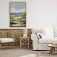 thumbnail image 3 of Stupell Industries Traditional Rolling Mountain Meadows Gold Floating Frame Canvas Art, 21 x 31, by Petals Prints Design, 3 of 8