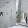 thumbnail image 6 of FOSES, 12", 2.5 GPM High-Pressure Handheld Showerhead, 6 of 8