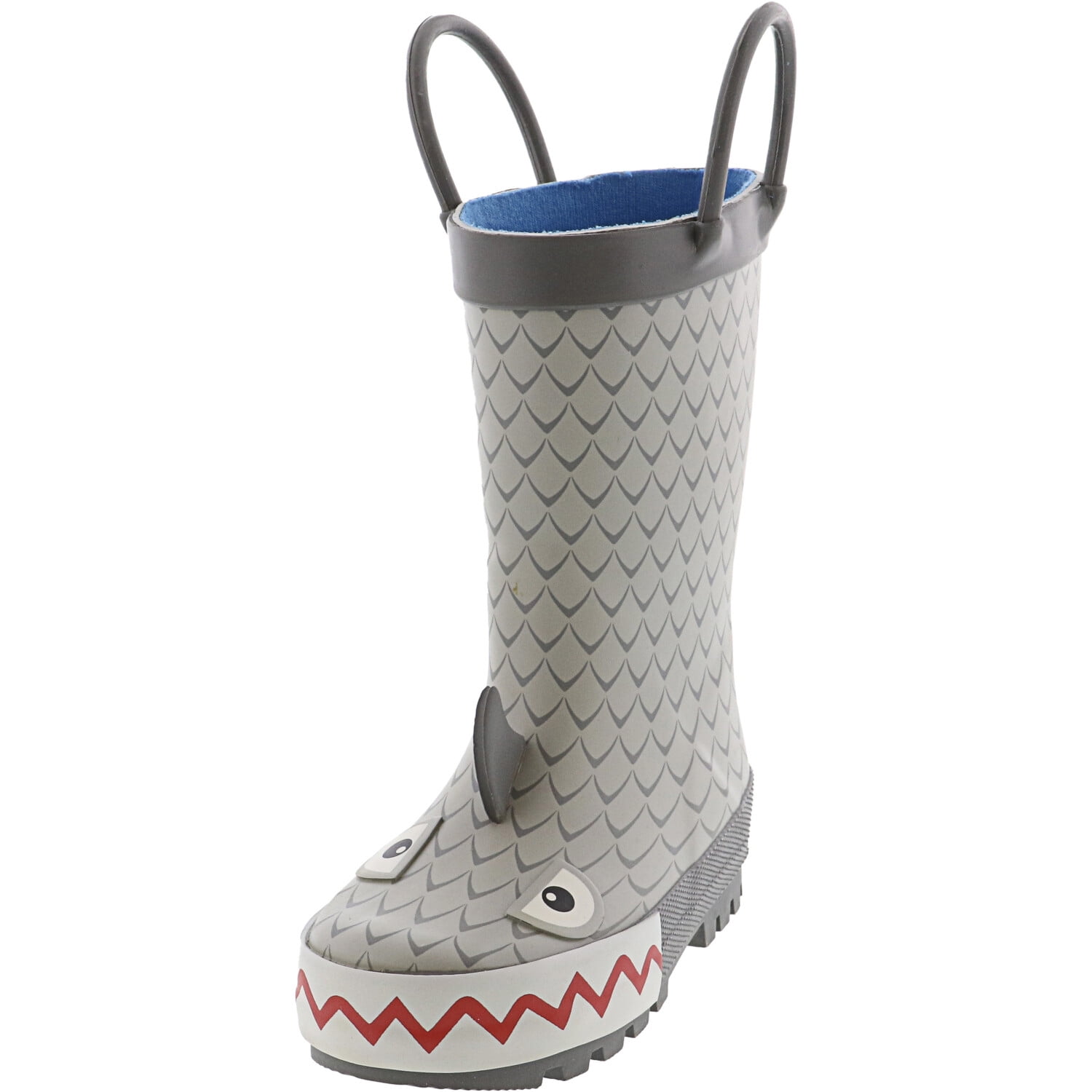 grey ankle rain boots