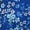 Royal Blue Floral, variant on Women's Floral Print V Neck Long Sleeve Tunic Top