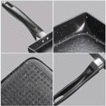 thumbnail image 4 of JUNWELL 1pc Non-Stick Square Frying Pan for Perfect Omelets & Breakfasts - Durable Aluminum  Easy Clean, 4 of 7