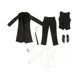 thumbnail image 3 of Figuras de acción masculinas 1/6, conjunto de chaqueta de cuero, ropa para muñeca con traje de cuero para figura de acción masculina de 12", 3 of 7