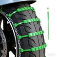 thumbnail image 2 of BotaniNest Attaches de Chaîne Réutilisables – Attaches Robustes pour Chaînes de Pneus Sangles d'Attache Durables pour Route d'Hiver Installation Rapide Chaîne de Pneu pour & Tr, 2 of 6
