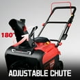 PowerSmart 21in. 212cc Single Stage Gas Outdoor Snow Blower w/ Electric