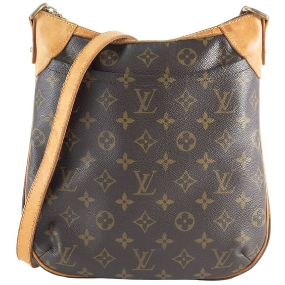 Pre-Owned Louis Vuitton Odeon PM Shoulder Bag M56390 Monogram Canvas Brown Women's LOUIS VUITTON