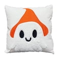 thumbnail image 3 of Plush Fall Pillow Covers Halloween Fall Decorations Sofa Couch Pillow Covers Square Summer Pillow Covers 18x18 for Farmhouse Halloween Ghost Pillowcase Decorative Throw Pillow Covers Cushion Cases, 3 of 6